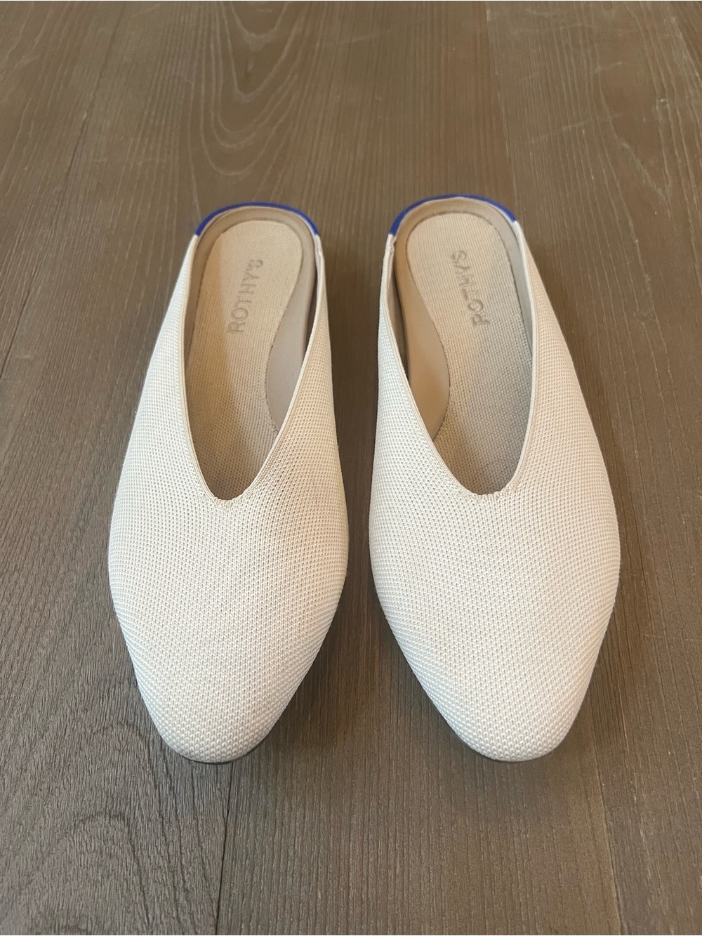 Rothy’s Cream Slip-On Women’s Mules